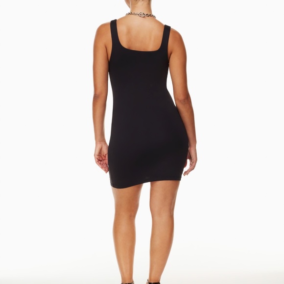 Aritzia: Contour Mini Dress, Black, Size XS - Picture 4 of 8
